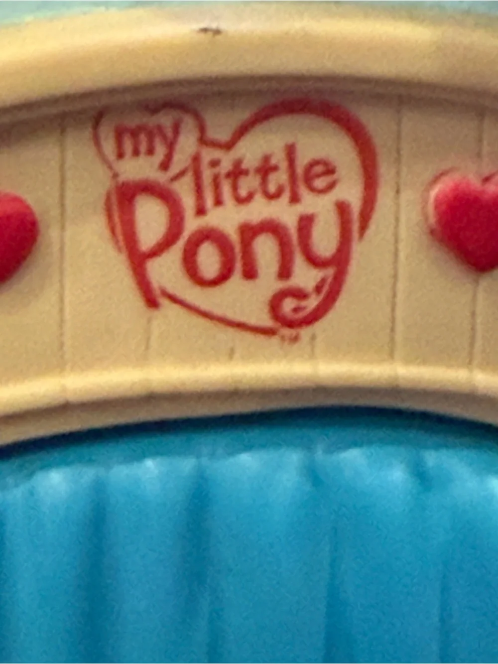 My Little Pony Rainbow Pastel Pony Bath soap dispenser Blue Waterfall